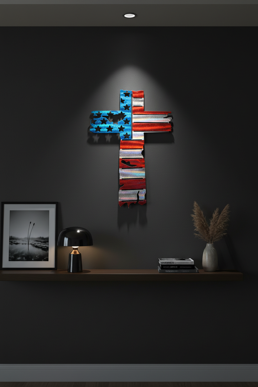 Modern Dark Wall Mockup